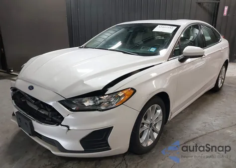 2020 Ford Fusion Hybrid Se из США, поврежденный, VIN 3FA6P0LU8LR142370